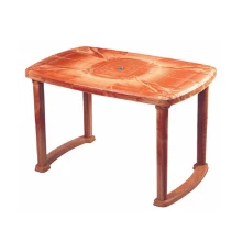 Nilkamal Marvel Plastic Table - Pear Wood Colour (PF-MARVEL-TBL-NKL-PW-S)