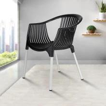 PHOENIX Mint Plastic Chair MINT-BL-S (Black)