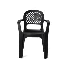 Olivia Plastic Chair - Black (OLIVIA-BL)