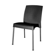 Plastic Hybrid Chair SIGNA-BL-S (Black)