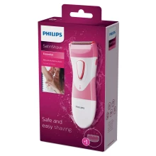 Philips SatinShave Essential Wet And Dry Electric Shaver Lady HP6306