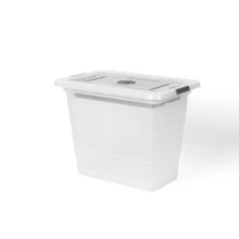 Phoenix Storage Box - 40L Glass/Fog (PX-STB-40LT-GF)