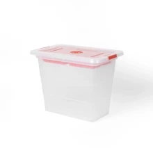 Phoenix Storage Box - 40L Glass/Red (PX-STB-40LT-GR)