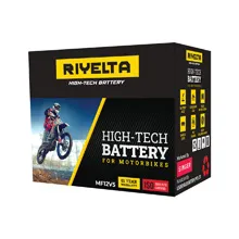RIYELTA Motorcycle Battery 12V 4.2 Ah - MF12V5