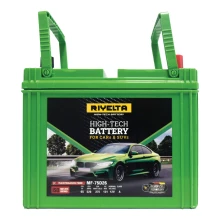 Riyelta Car Battery 12V 65 Ah - Left Side - RIYLTA-MF75D26-L