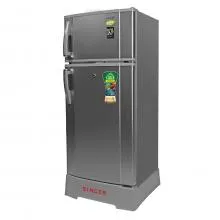 Singer GEO Refrigerator - 2 Doors, 185L (Silver)