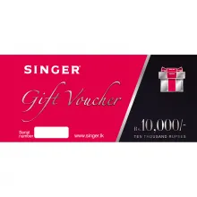 Singer Gift Voucher - Rs 10,000