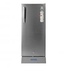 Sisil ECO Refrigerator - Single Door, 185L (Silver)