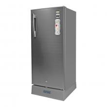 Sisil ECO Refrigerator - Single Door, 185L (Silver)