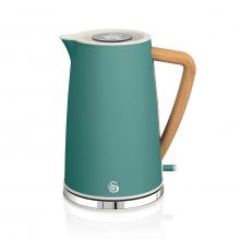 Swan 1.7L Nordic Style Cordless Kettle 3000W (Green)