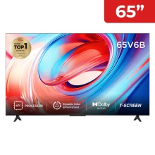 TCL 65" 4K HDR  Google TV - TCL65V6B