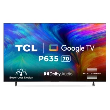 TCL 70" 4K HDR  Google TV - TCL70P635