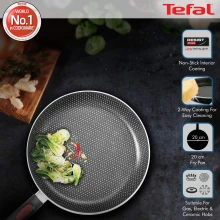 Tefal Rio Red Simply Chef Fry Pan 20cm - (TF-FP20-SCR341)