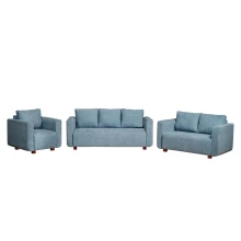 Bolton Sofa 3+2+1 - Blue Fabric (WF-BOLTON-BU-S)