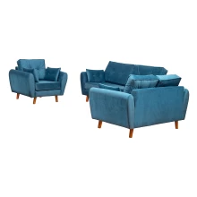 Danish Sofa (Blue) - WF-DANISH-BU-S