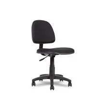 Fabric Typist Chair Without Arms T011-BL-S - Black
