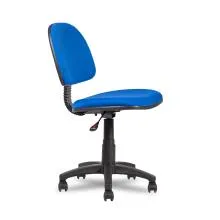 Fabric Typist Chair Without Arms T011-BU-S - Blue
