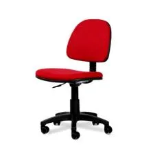 Fabric Typist Chair Without Arms T011-MR-S - Maroon