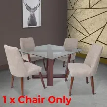 Evoke Dining Chair 02 - Chair Only (Beige) - WF-EVOKE-02-CHR-S
