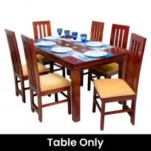 Mahogany Dinning Table MAHO-TBL-S (6 Seater Table Only)