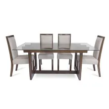 Mayfair Dining Set - 6 Seater Table Only (Mahogany) - WF-MAYFAIR-TBL-S