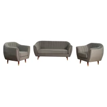 Queen Sofa 3+1+1 - Gray (WF-QUEEN-311-GR-S)