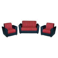 Sky Sofa 2+1+1 - Maroon Fabric (WF-SKY-211-MR-S)