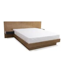 Tranquil Queen Size Bed - WF-TRANQUIL-BDQ-S (Brown)