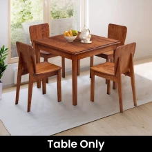 VEGO Dining Set - Table Only (Brown) - WF-VEGO-TBL-S