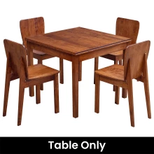 VEGO Dining Set - Table Only (Brown) - WF-VEGO-TBL-S
