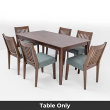 Lyon Dining Table - 6 Seater - Table Only (Walnut) - WFI-LYON-TBL-S