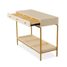 Fusion Console Table - Beige Color (WFL-CPT014-CN-BG-S)