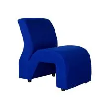H Type Single Lobby Chair - WFL-LBC03-BU-S (Blue)