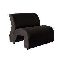 H Type Double Lobby Chair - WFL-LBC04-BL-S (Black)