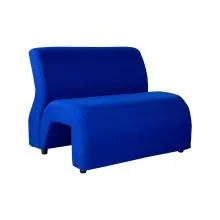 H Type Double Lobby Chair - WFL-LBC04-BU-S (Blue)