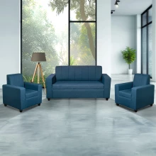 Monaco Sofa Blue Fabric