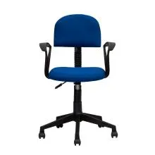 Typist Chair With Arm - Blue (NOC-T009-BU-S)