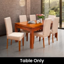 NOVA New Dining Set - Table Only (Mahogany) - WFL-NOVA-NEW-TBL-S