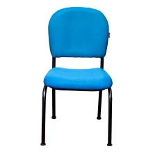 Fabric Visitor Chair Without Arms - Blue (WFL-SOC-V010-BU-S)